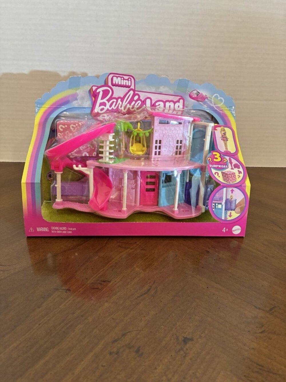 Mini Barbie Land Doll House Play Set